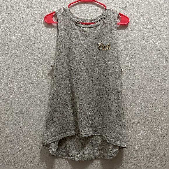 PINK Victoria's Secret Tops - VS PINK Sequin Tank Top Size Large
